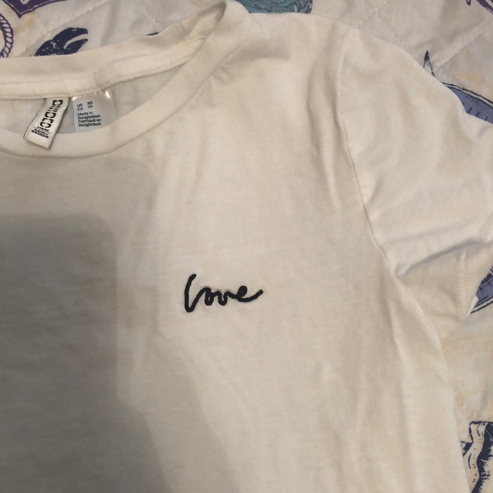Divided basic white tee - Picture 2 of 5